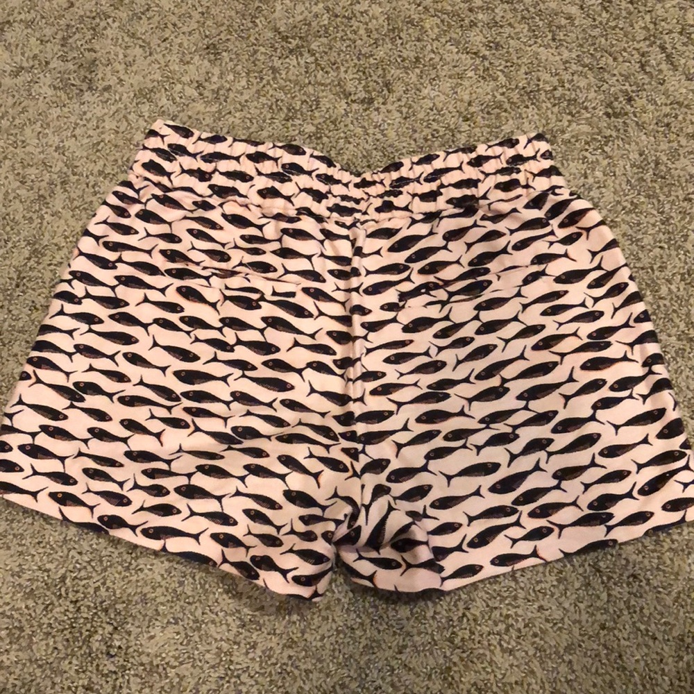 Jcrew Fish-Print Shorts - Picture 2 of 2